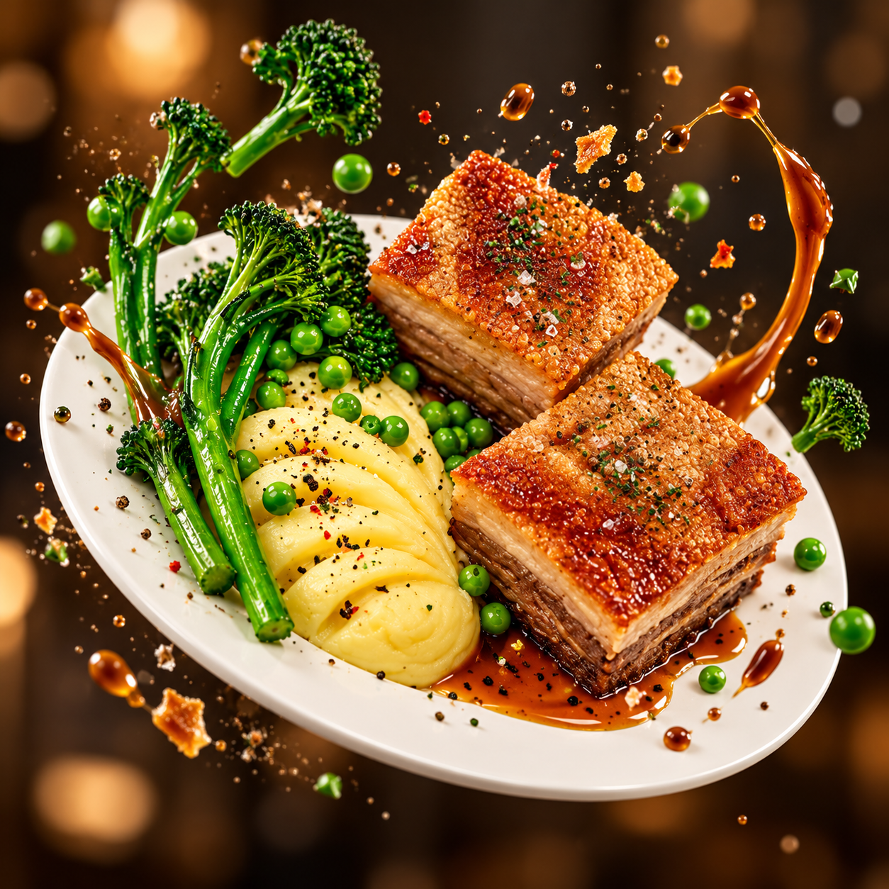 Friday Pork Belly Special at Shoalwater Tavern