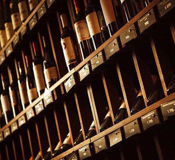 Wine and food at Shoalwater Tavern
