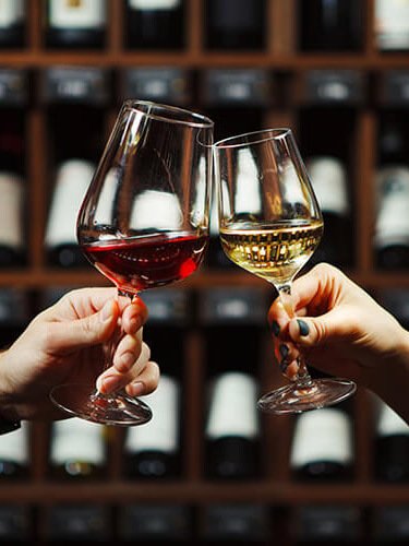 Wine served at Shoalwater Tavern in Shoalwater WA